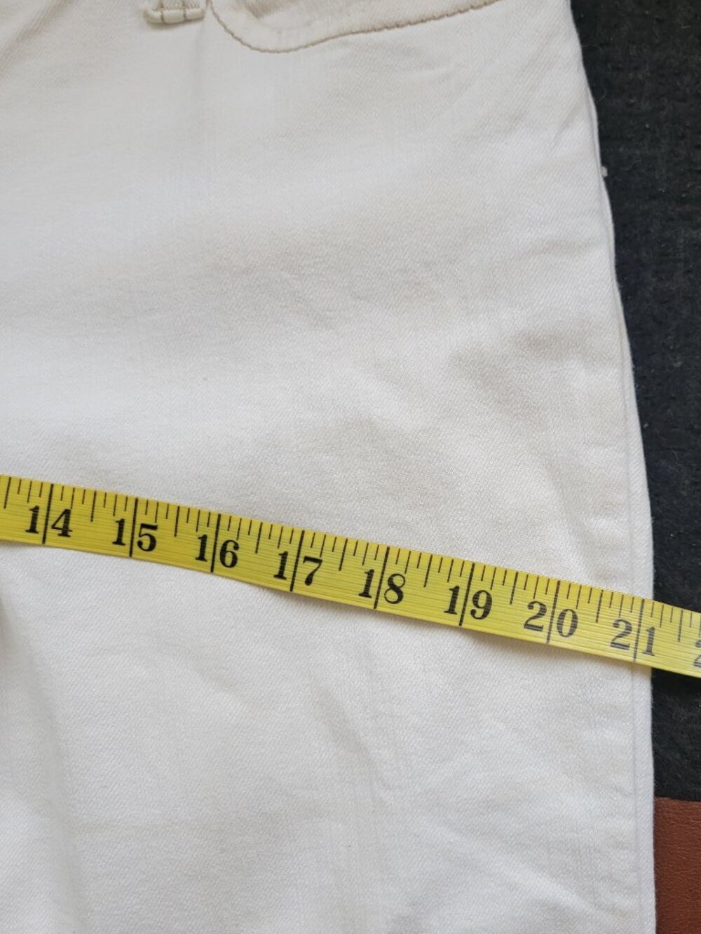 ARMOR JEANS WHITE DENIM - Picture 11 of 12